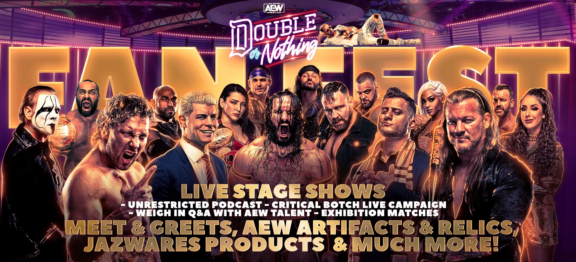 AEW Double or Nothing Fan Fest Daily's Place