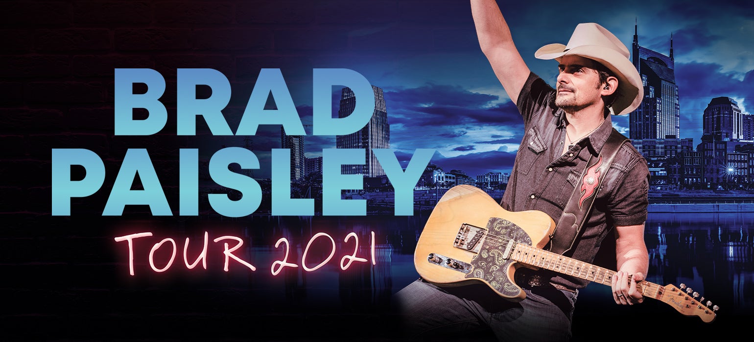 Brad Paisley Tour 2021 Daily's Place Brad Paisley Tour 2021 Daily's Place