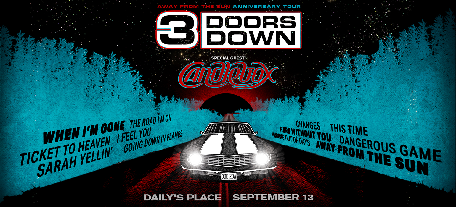 3 Doors Down Away From The Sun Tour Setlist 2025 Brina Claudie