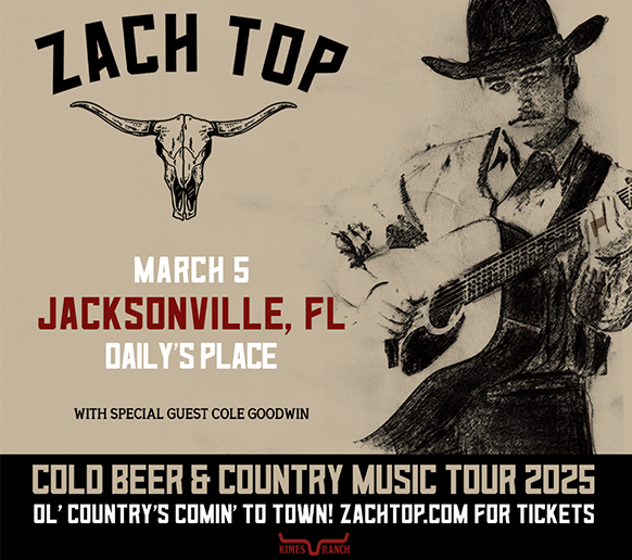 Zach Top - Cold Beer & Country Music Tour 2025 | Daily's Place